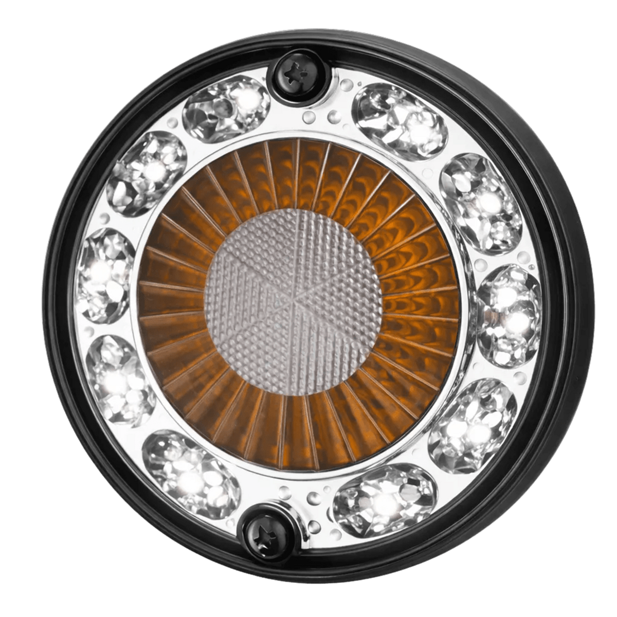 LED Truck / Trailer - Rear / Brake / Reverse Light - Amber / 12Vdc — 1254 × 1254 transparent product image