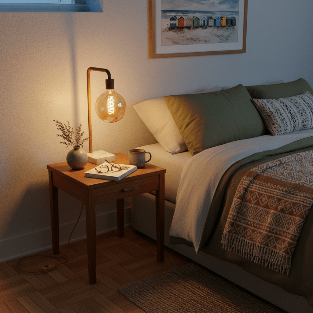 LED Bulb - Amber LED Filament Opalina G125 (Dimmable)