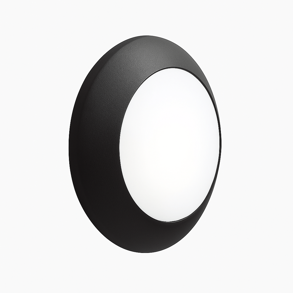 Bertina Coastal Black Outdoor Bulkhead