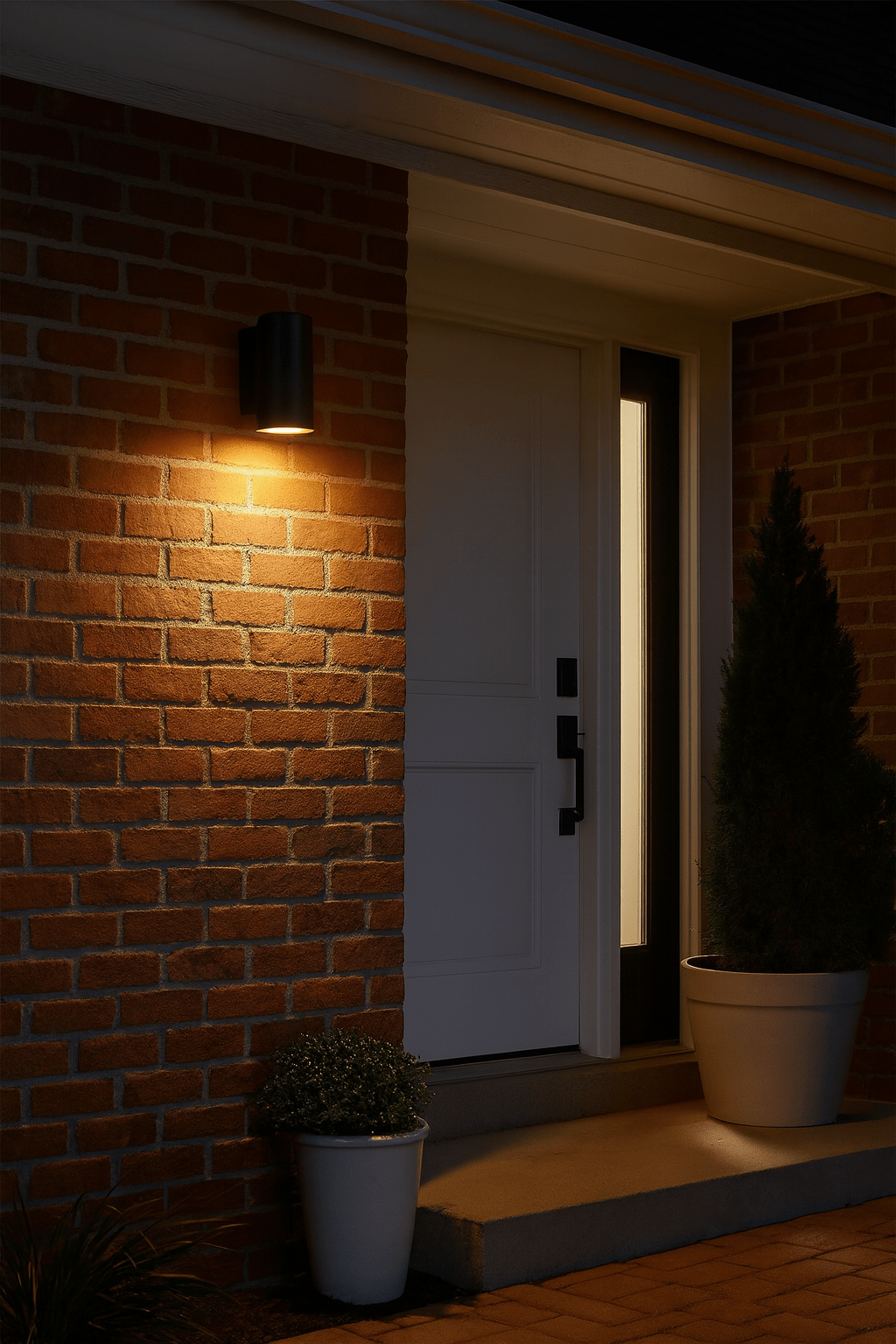 Alcor Black Down Facing Wall Light