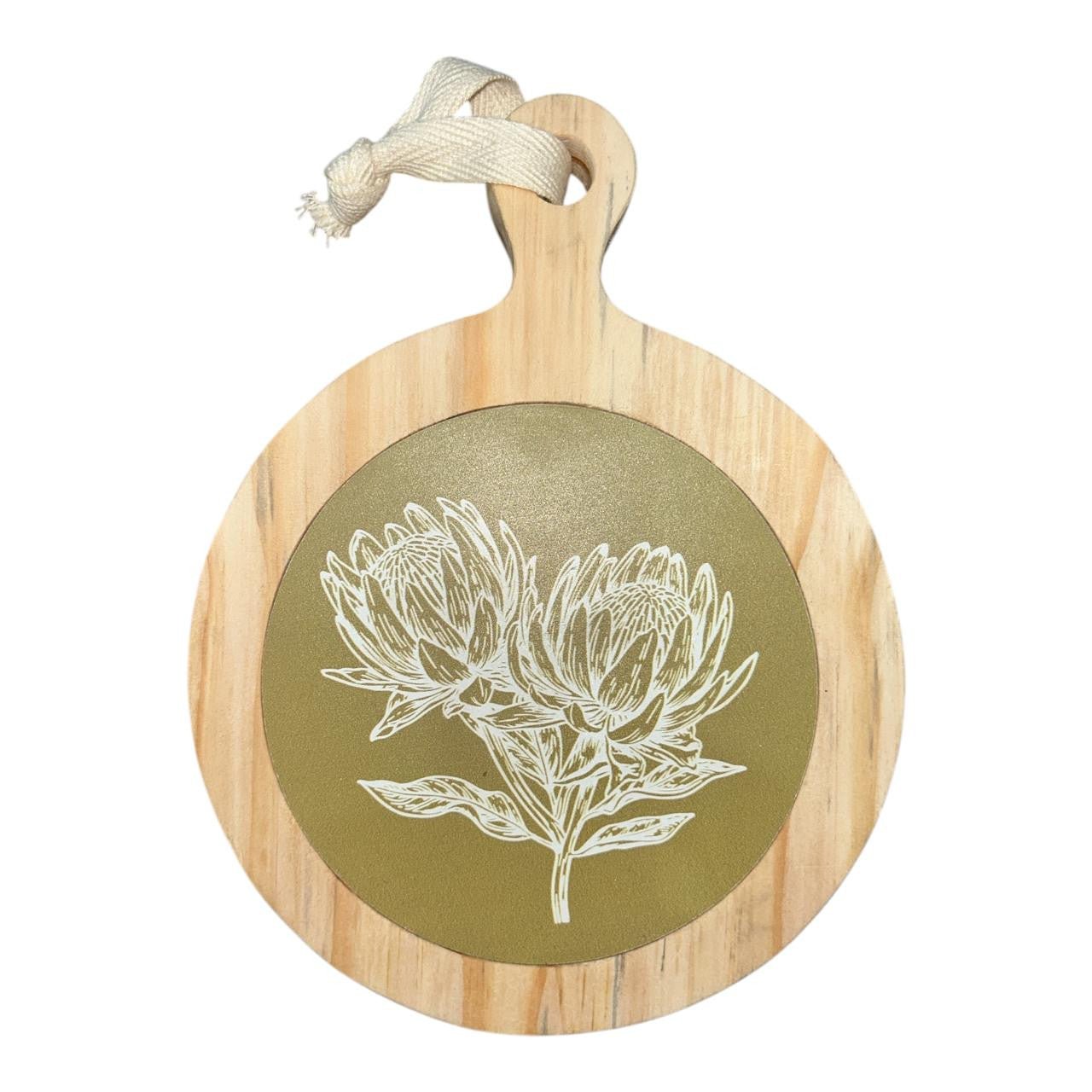 Natural Wooden Hotpot Stand Trivet