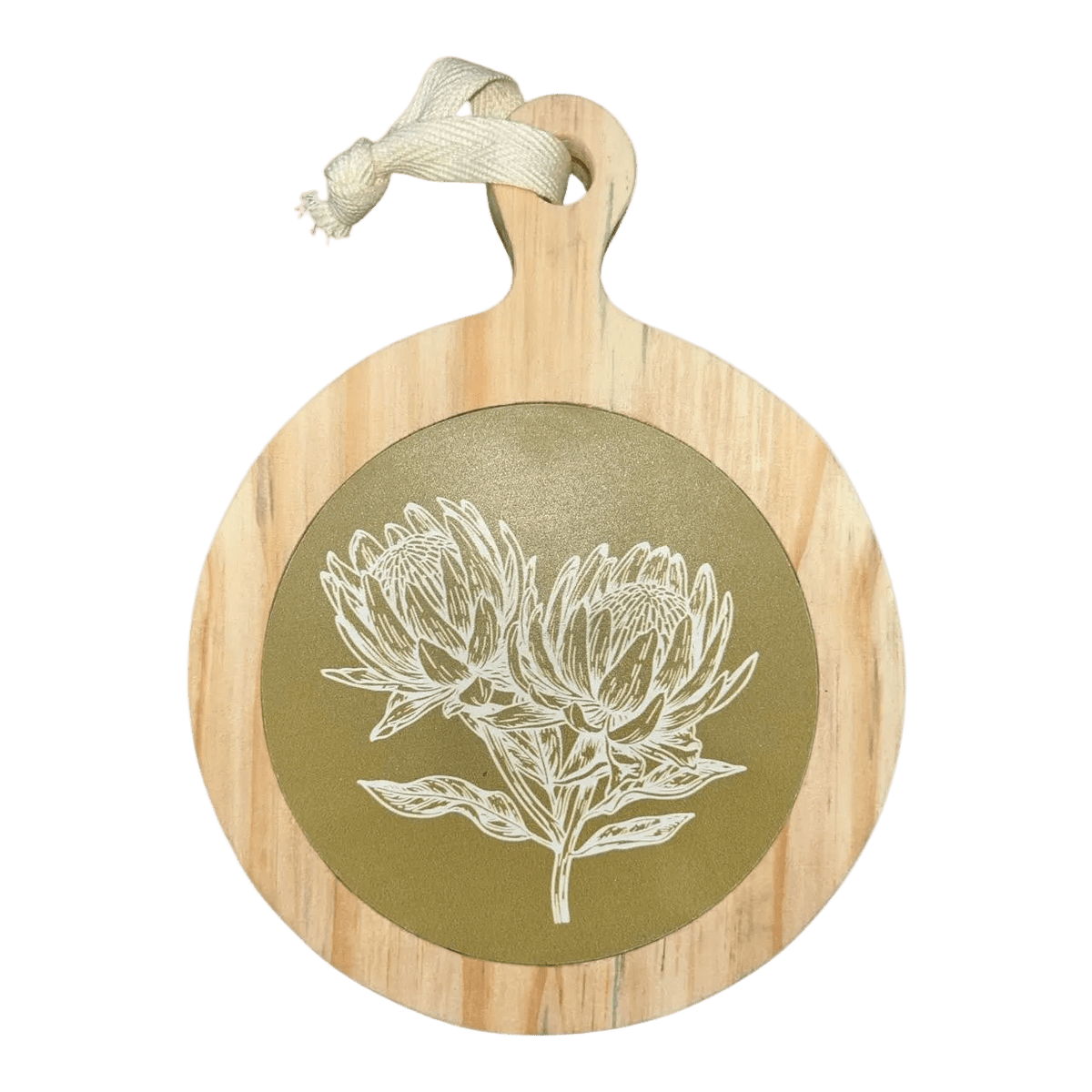Natural Wooden Hotpot Stand Trivet