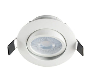 White LED Downlight Aluminium Tilt