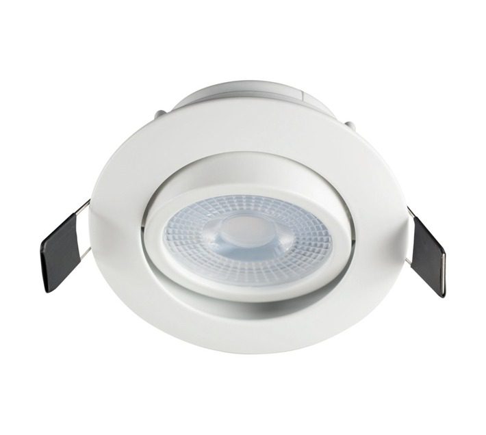 White LED Downlight Aluminium Tilt