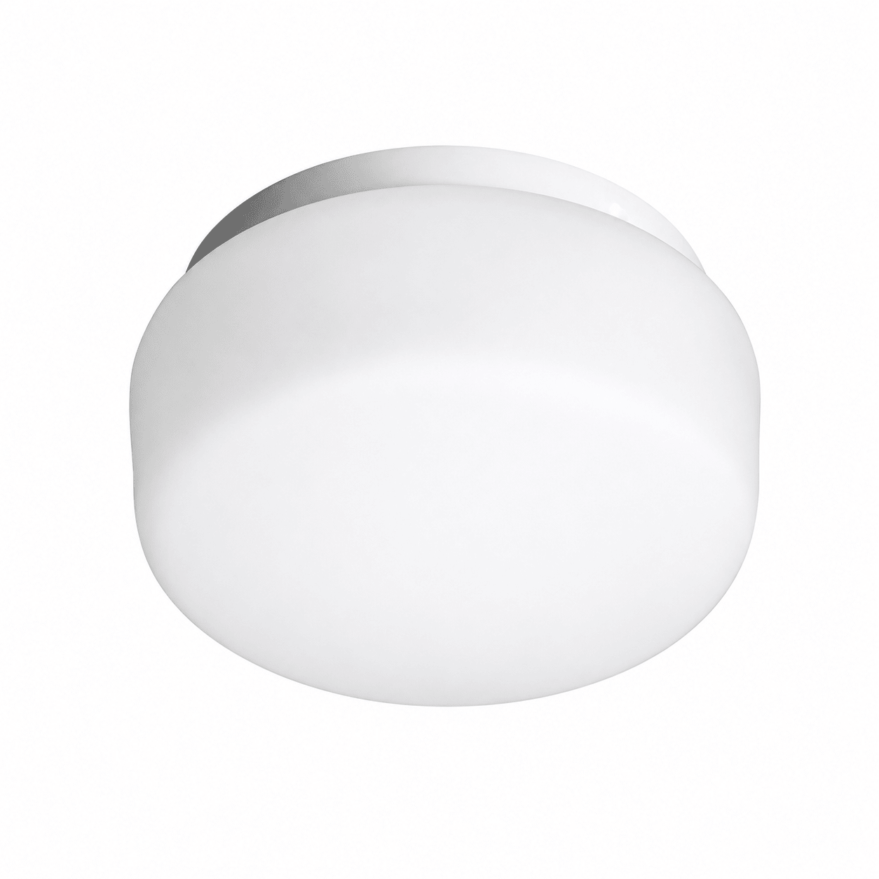 Cheesecake Ceiling Light - Round White 200mm
