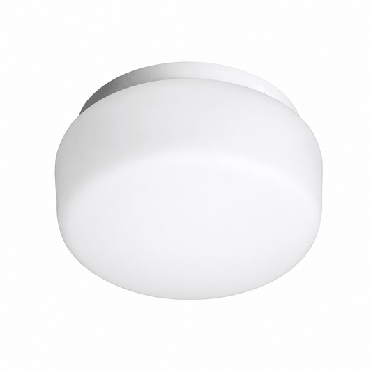Cheesecake Ceiling Light – Round White 200mm
