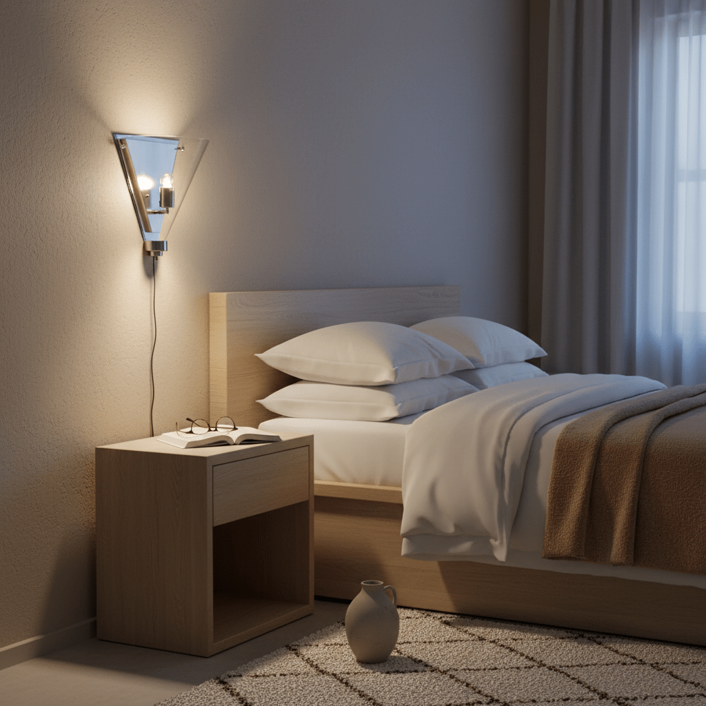 Cone Clear Indoor Wall Light