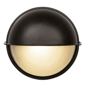 Large Round Eyelid Bulkhead - Black
