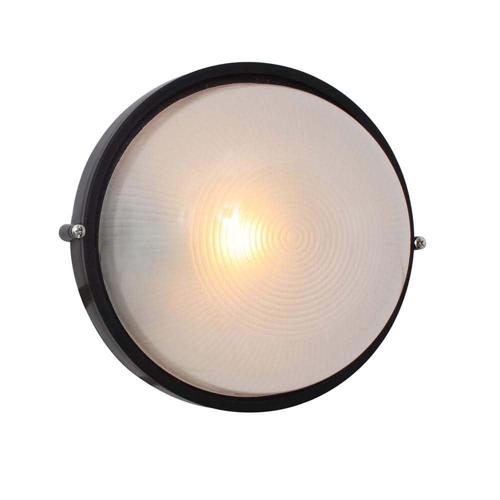 Large Round Bulkhead (Black)