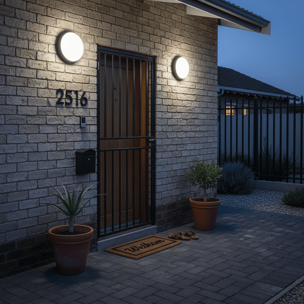 Black LED Bulkhead CCT IP65