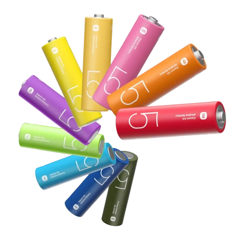 Xiaomi AA Rainbow Batteries (10 Pack)