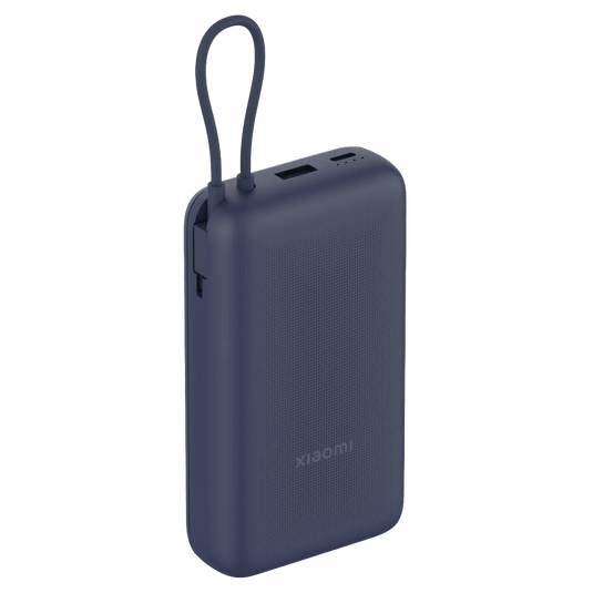 Xiaomi 33W Power Bank 20000mAh (Integrated Cable) – Blue