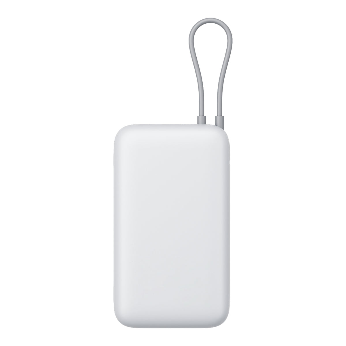 Xiaomi Power Bank 20000mAh (Integrated Cable) - Light Grey - product image