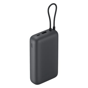 Xiaomi Power Bank 20000mAh (Integrated Cable) - Dark Grey - product image