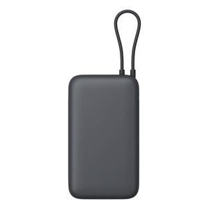 Xiaomi Power Bank 20000mAh (Integrated Cable) - Dark Grey - product image
