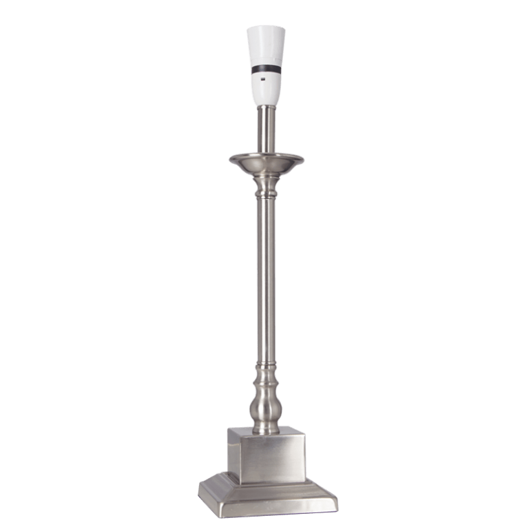 Satin Chrome Table Lamp