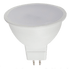 White LED light bulb on a white background