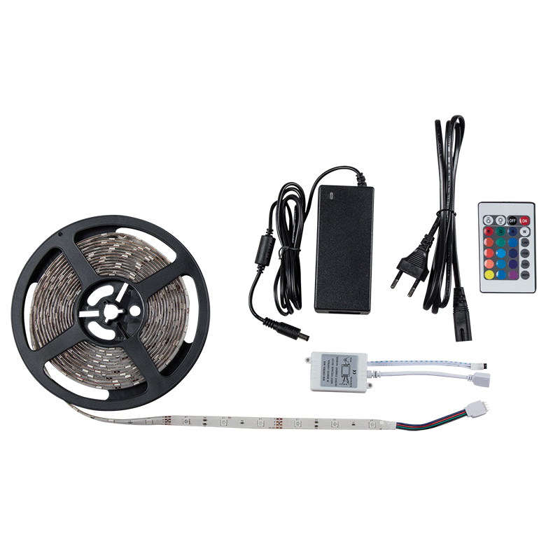 RGB LED Striplight 12V - 5050 Super Bright (5m) - IP20