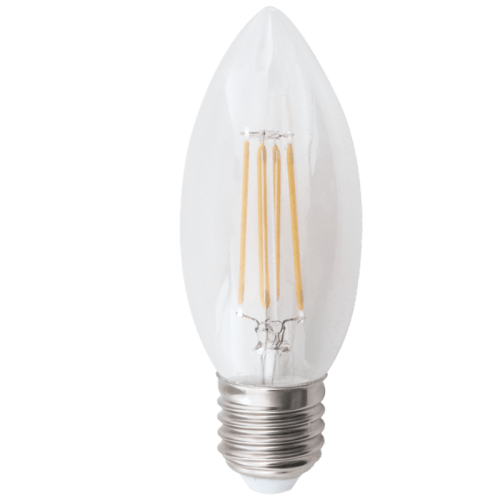 LED Candle - Dimmable 4.5W Filament - E14