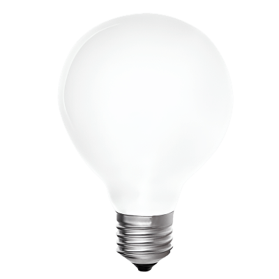 8W LED G80 Maxi Globe E27 Dimmable