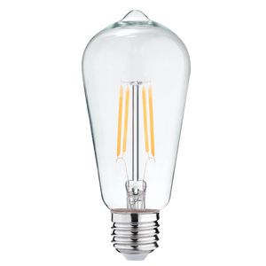 6W ST64 LED Filament Bulb - 4000K Clear - E27 product image