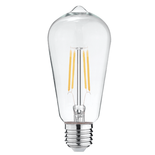 6W ST64 LED Filament Bulb - 4000K Clear - E27 product image