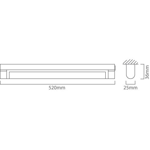 White LED Undercounter Light