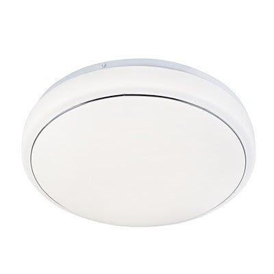 LED Ceiling Light Silver Ring