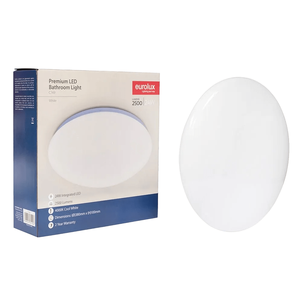 Classic Shimmer Ceiling Light White LED 24W
