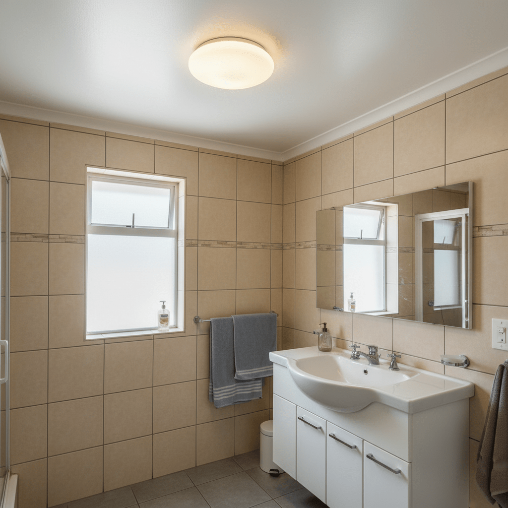 Bathroom Ceiling Light White Led 16W