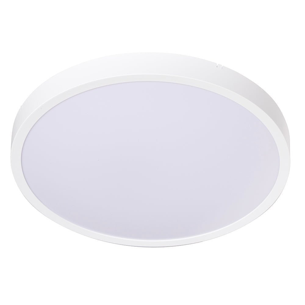 Round cct white ceiling light