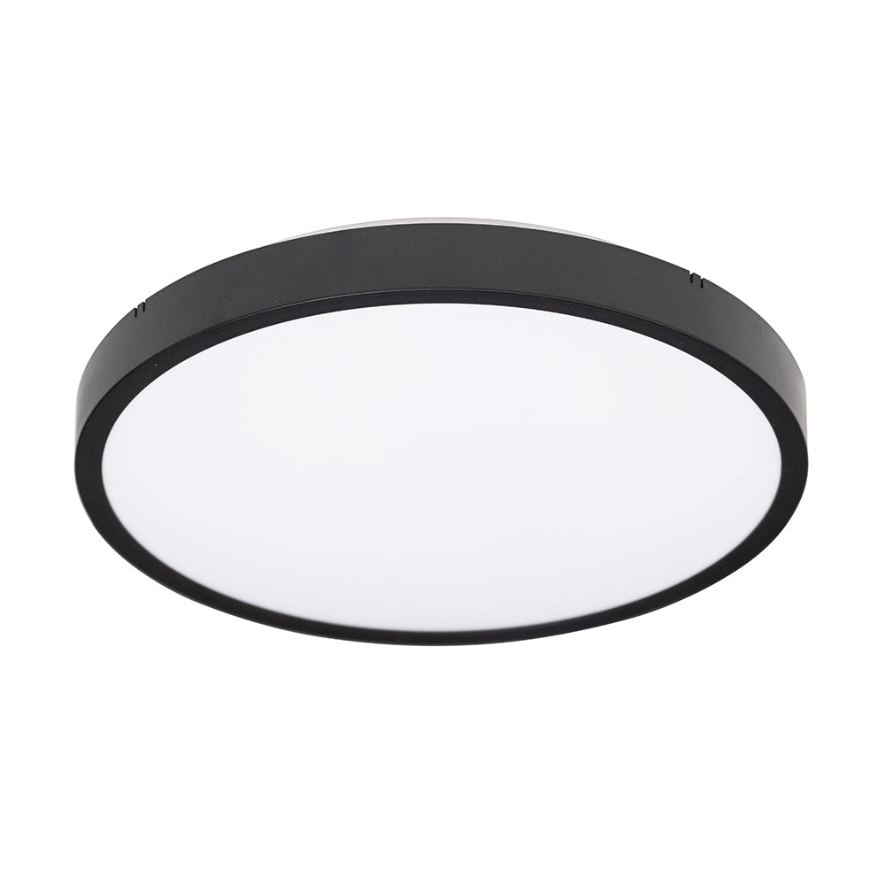 Premium Ceiling Light Black 3CCT 18W