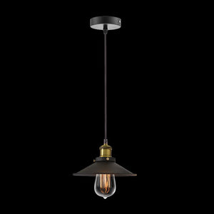 40W E27 Flat Single Pendant