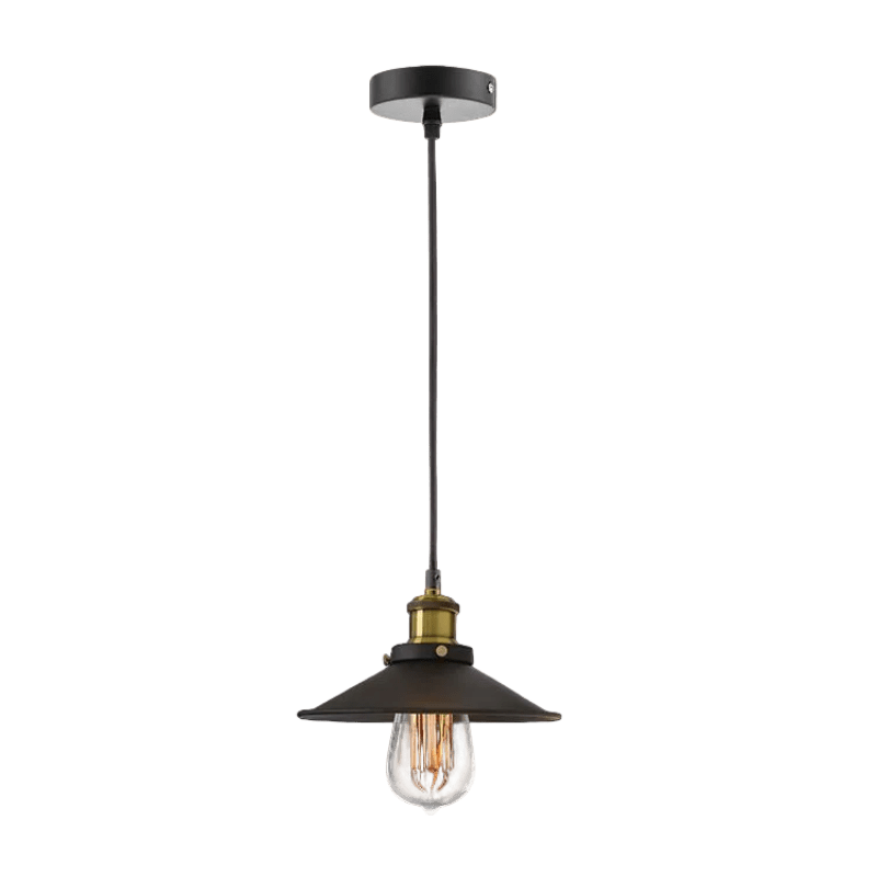 40W E27 Flat Single Pendant