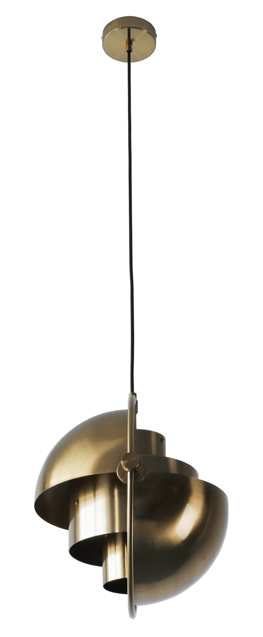 Jupiter Mult-Way Antique Brass Pendant - Future Light - LED Lights South Africa