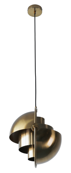 Jupiter Mult-Way Antique Brass Medium Pendant - Future Light - LED Lights South Africa