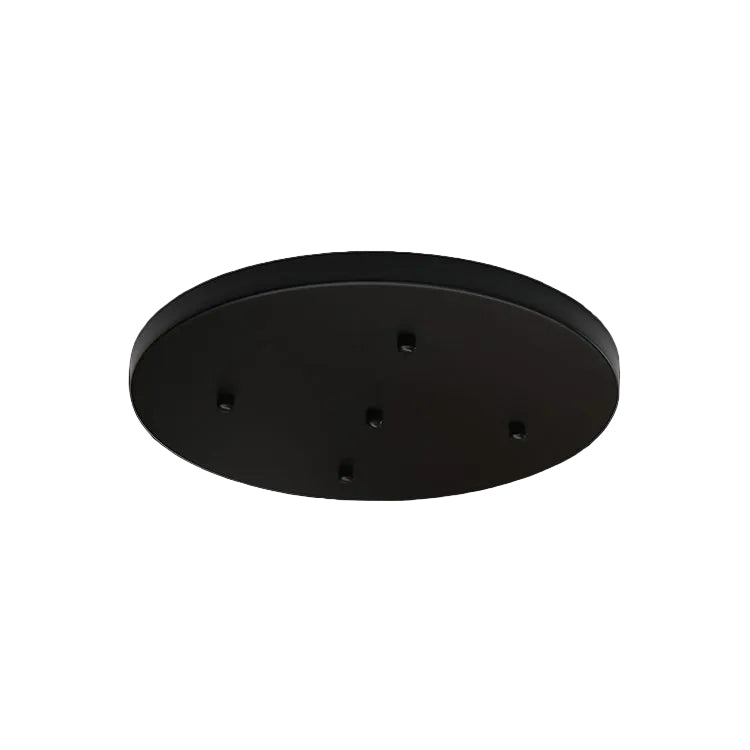 Indoor Ceiling Light Plate - Black / 40cm