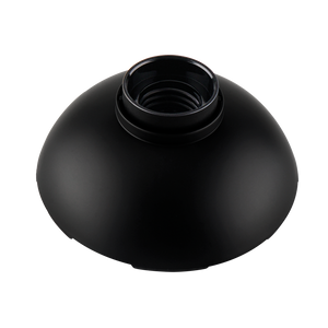 Black Plastic E27 Ceiling Socket, 11W product image