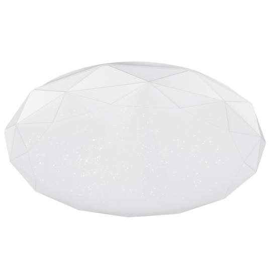 24W hexagonal starlight LED ceiling fitting, 4000K product image