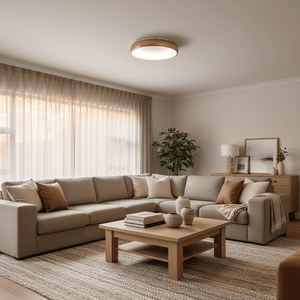 Karri Gold LED Ceiling Light