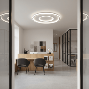 Minimo Ringed LED Ceiling Light - additional product image