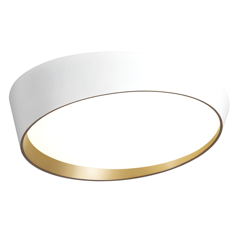 Mikey White & Copper LED Ceiling Light - Future Light - LED Lights South Africa