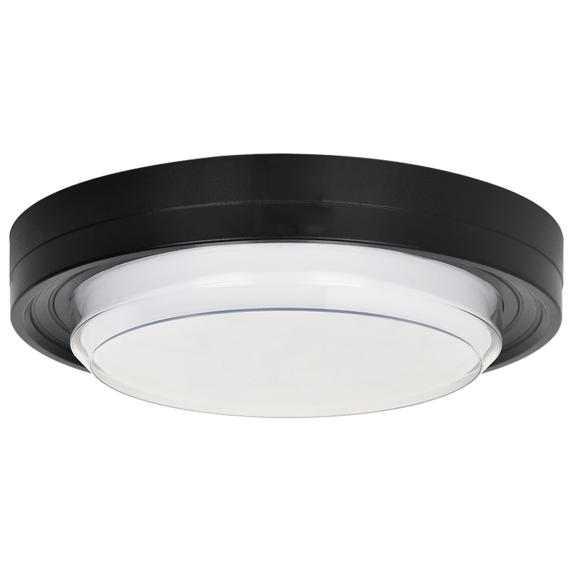 Black Outdoor Ceiling Light - CCT Switchable (IP54)