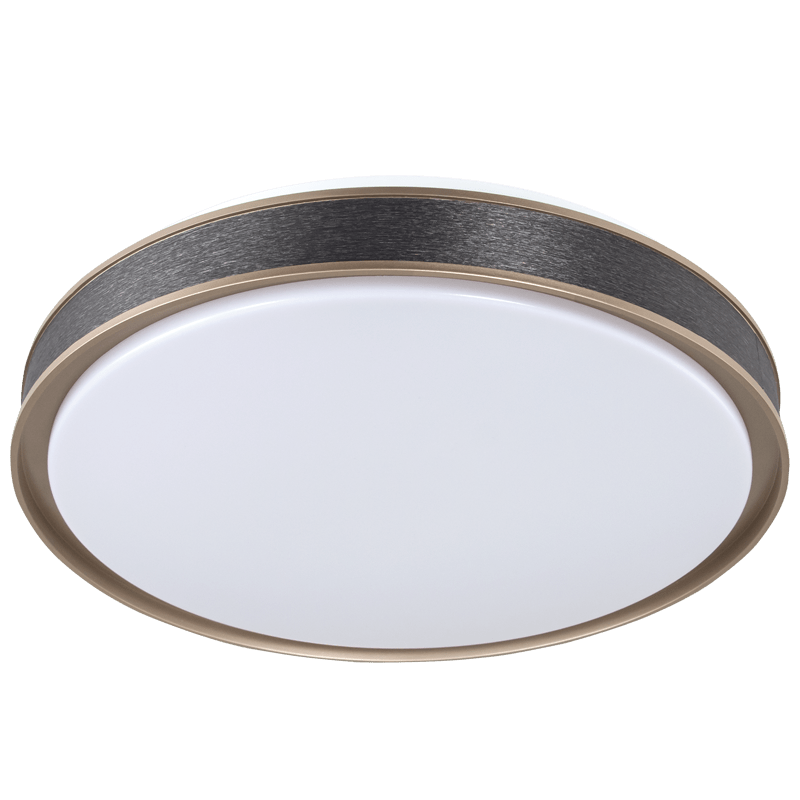24W Gold & Brushed Grey CCT LED Ceiling Light