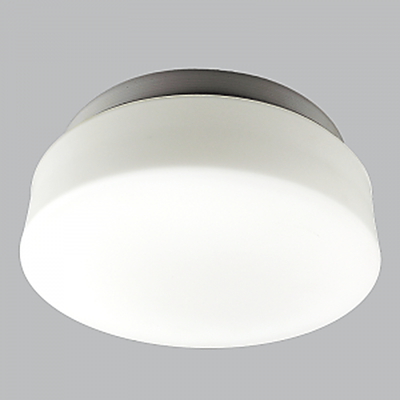 Ceiling light fixture on a gray background