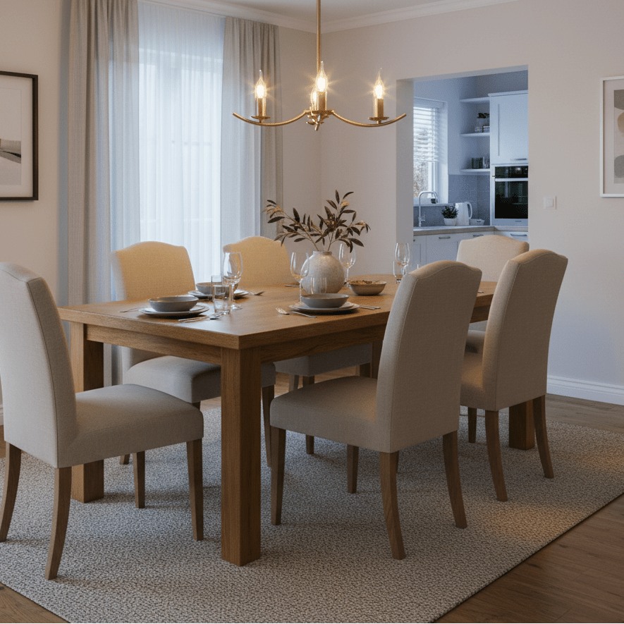 Elim 3 Light Gold Chandelier