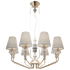 Champagne Gold Ceramic Chandelier