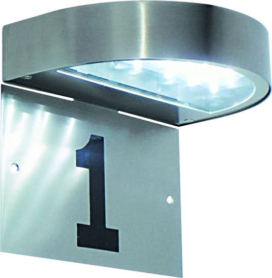 Stainless Steel House Number Light