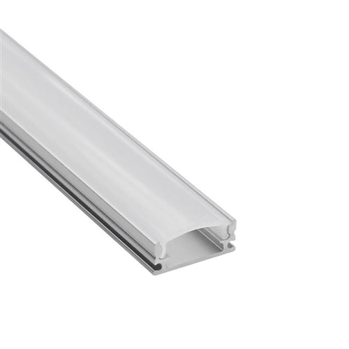 LED Extrusion With Frosted Cover- A6 Profile (2.5m Complete) - Future Light - LED Lights South Africa