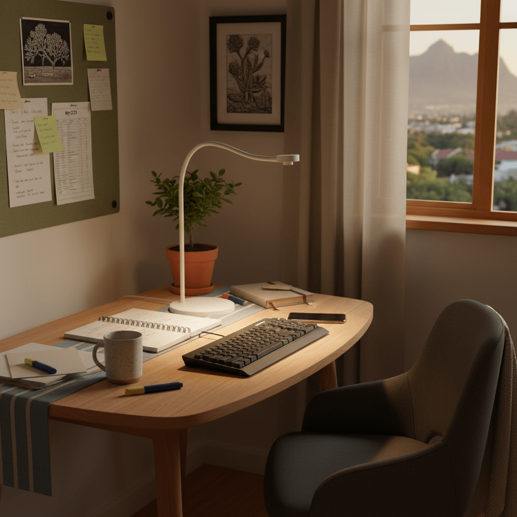 Camera LED Rechargeable Desk Lamp